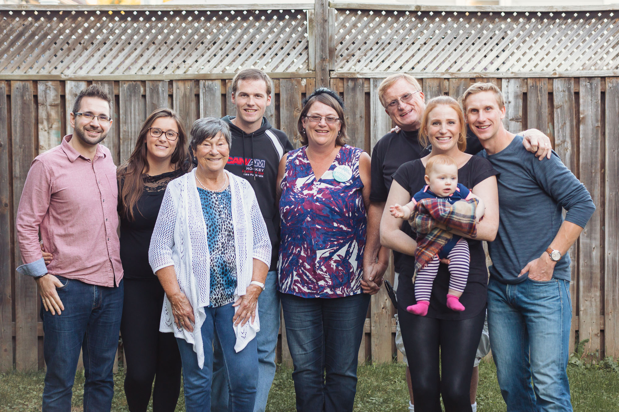 family with the birthday girl