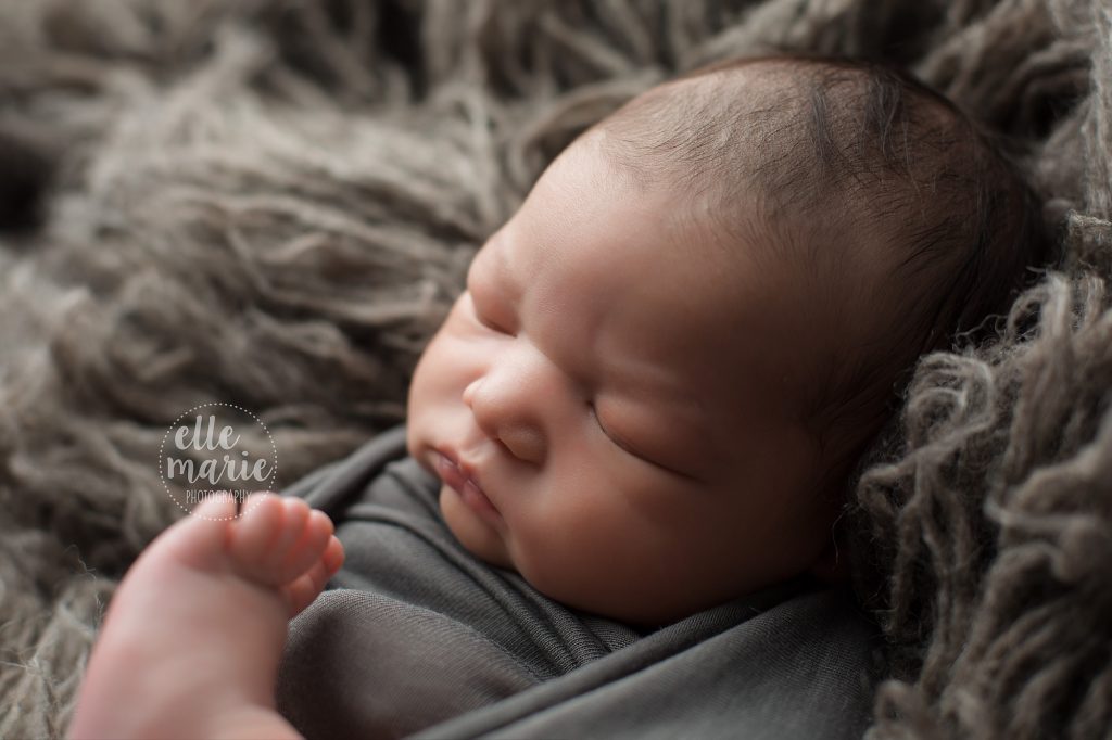 close up of newborn baby boy